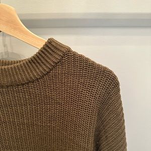 Green Knit Sweater